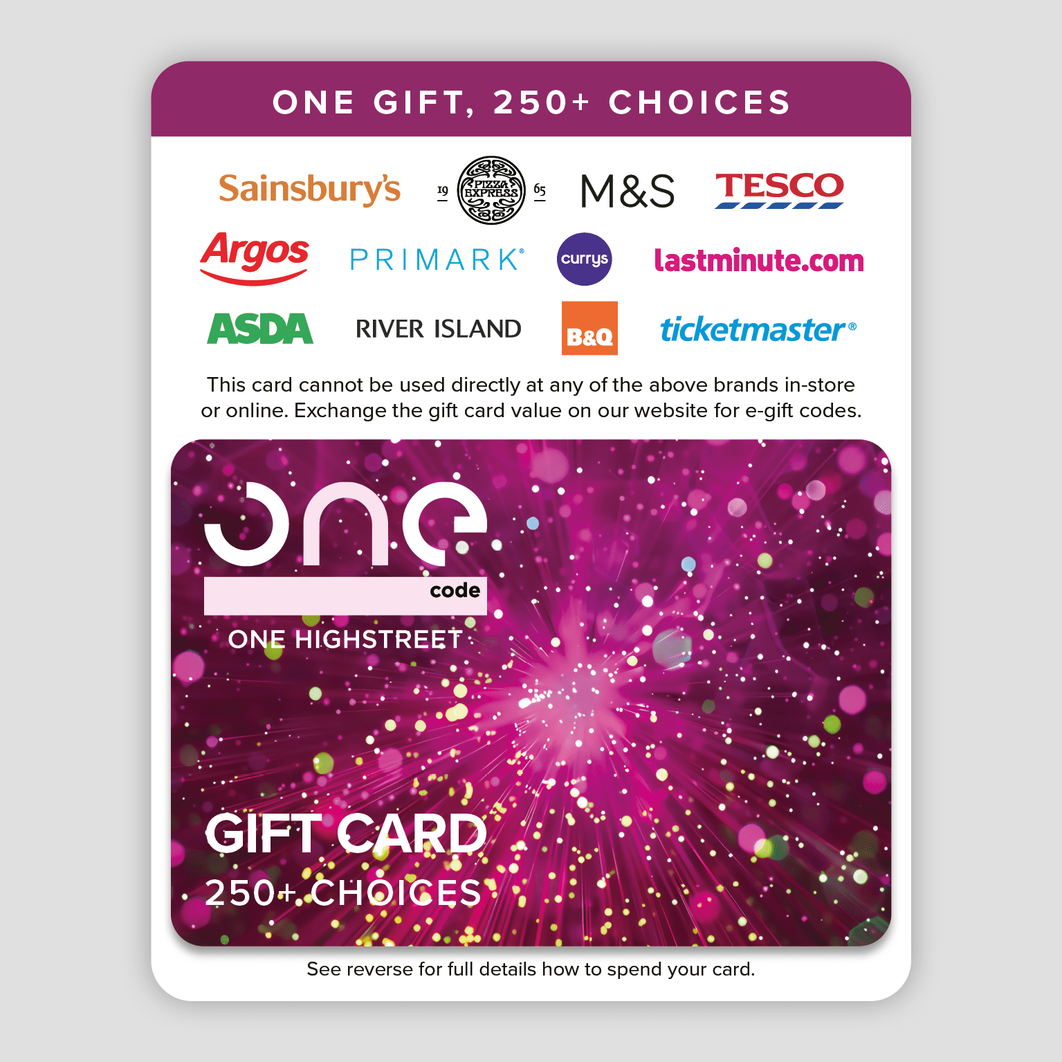 Onecode Gift Card