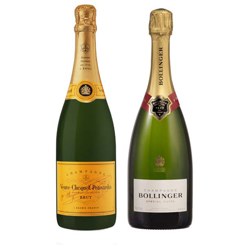 Connoisseurs Champagne and Bollinger