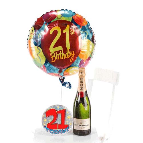 Happy 21st Birthday Gift Set
