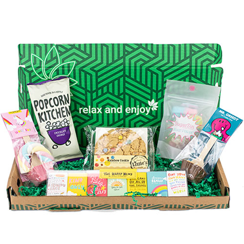 Rainbow Treats Postal Box