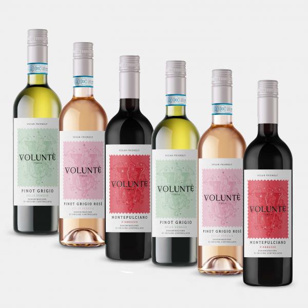 Volunte Mixed 6 Bottle Wine Case