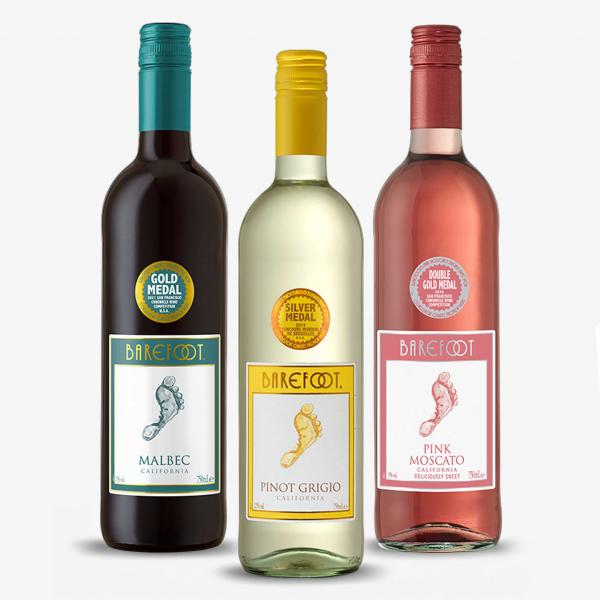 Barefoot Mixed Wine Trio