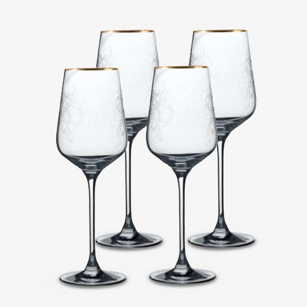 V&A The Cole White Wine Glasses - Set of 4