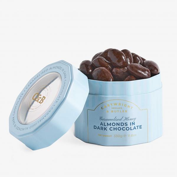 Cartwright and Butler Dark Chocolate Almonds