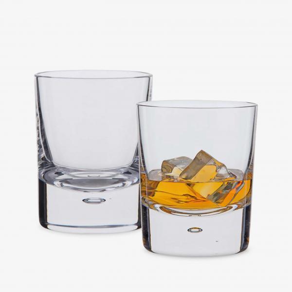 2 Old-Fashioned Whisky Tumblers