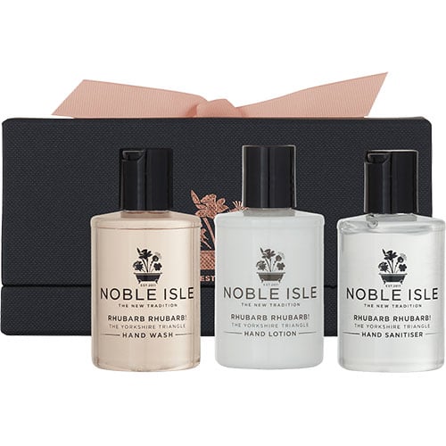 Noble Isle Rhubarb Rhubarb! Hand Care Trio