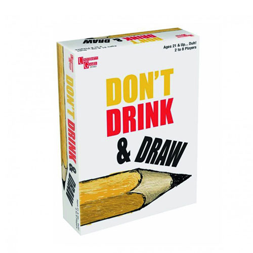 Dont Drink and Draw Party Game - Age 21+