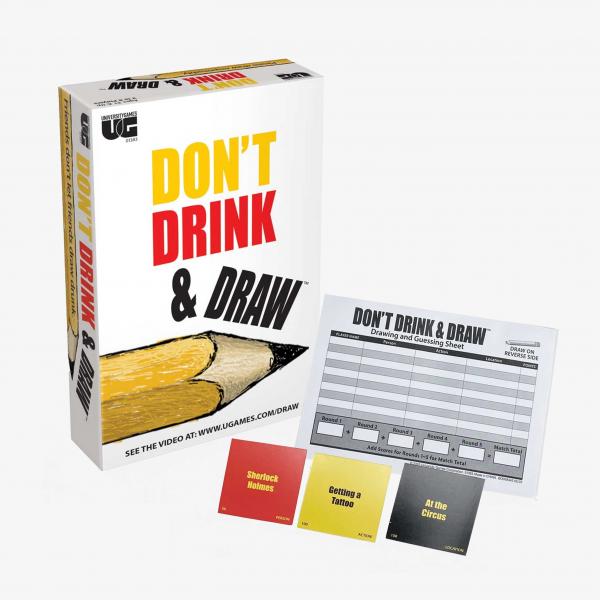 Dont Drink and Draw Party Game - Age 21+