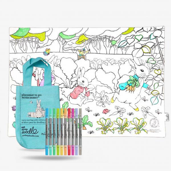 Peter Rabbit & Friends Colouring Placemat