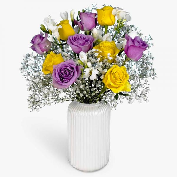 Sweet Rose & Freesia Bouquet
