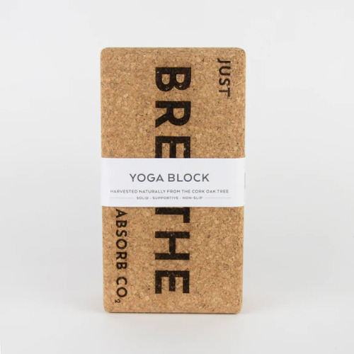 LIGA Breathe Cork Yoga Block