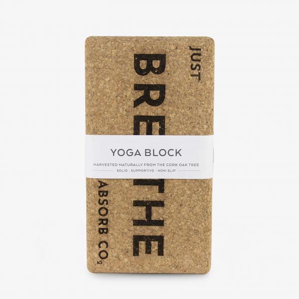 LIGA Breathe Cork Yoga Block