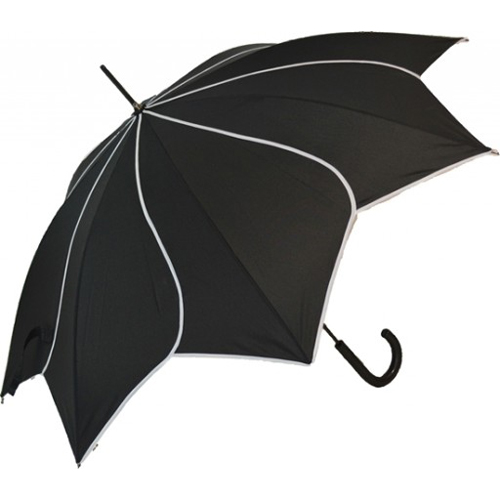 Swirl Umbrella Black
