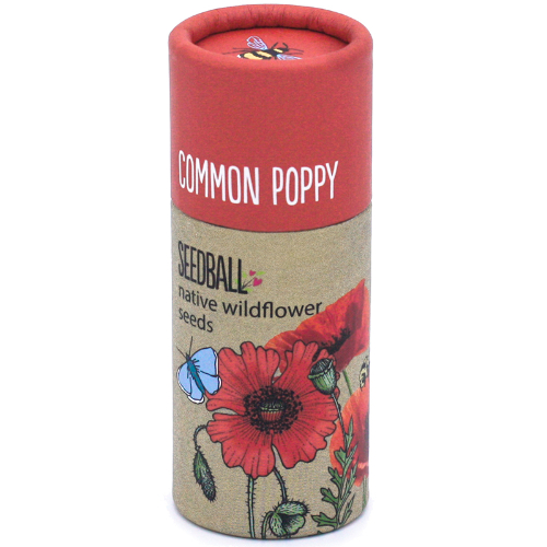 Seedball Poppy Seed Tube