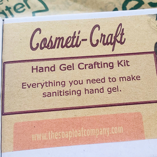 Hand Sanitising Gel Home Crafting Kit
