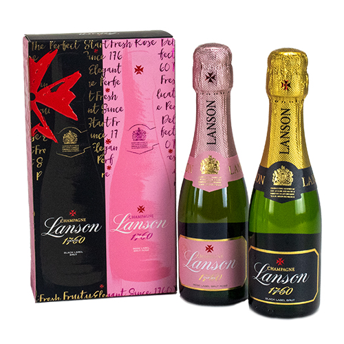 Lanson Black and Rose Duo 20cl