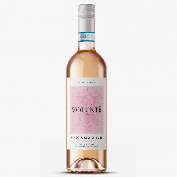 Volunte Pinot Grigio Blush Rose Wine