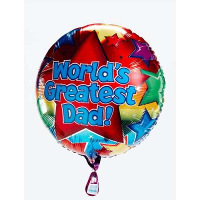 Worlds Greatest Dad Balloon