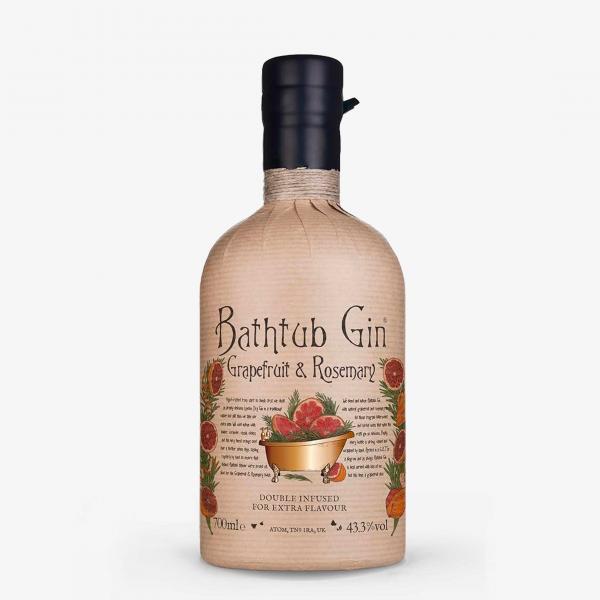 Bathtub Gin Grapefruit & Rosemary 70cl