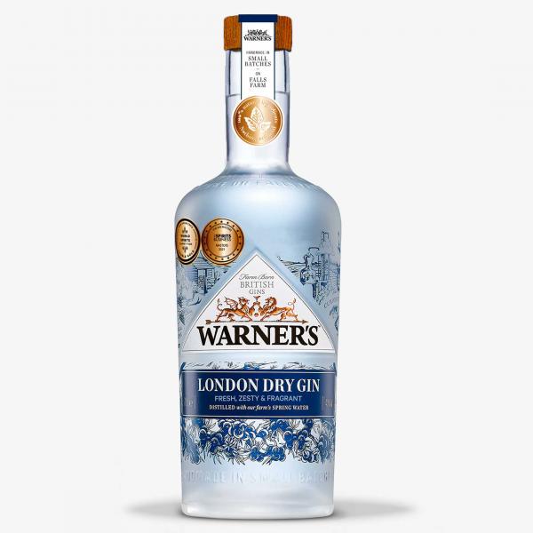 Warners London Dry Gin 70cl