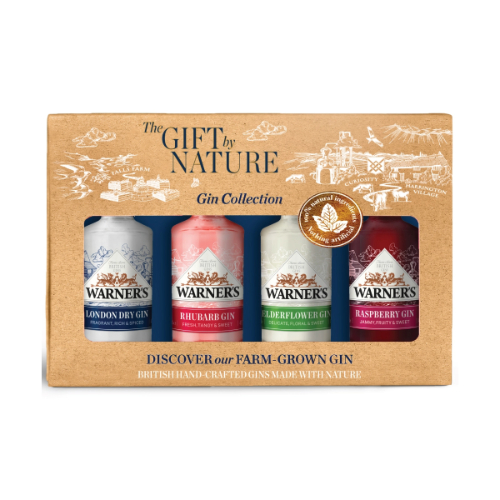 Warners Gift of Nature Gift Set 4 x 5cl