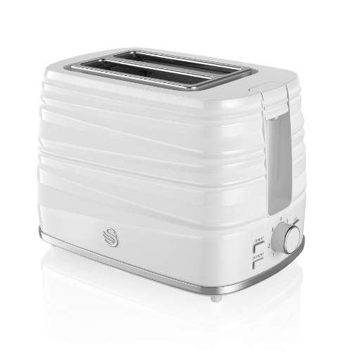 Swan Symphony Toaster White