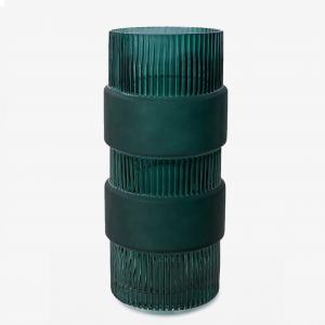 Blume Small Green Glass Vase