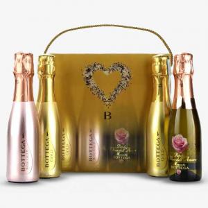 Bottega Sparkling Wines 4 x 20cl Gift Pack