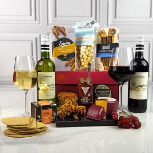 Luxury Wine Cheese and Pate Hamper