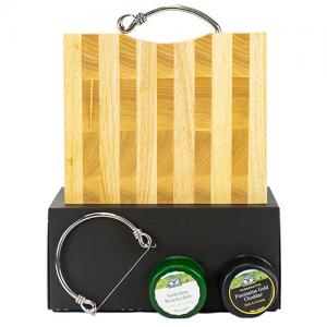 Luxury Cheeseboard Wire and Cheese Gift Set