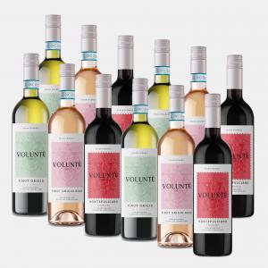 Volunte Mixed 12 Bottle Wine Case