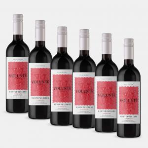 Volunte Montepulciano 6 Bottle Wine Case