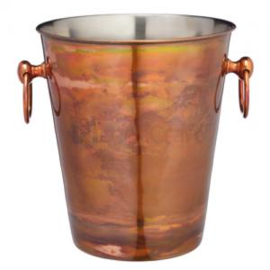 Champagne Bucket in Iridescent Copper