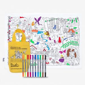 eatsleepdoodle Fairytale Placemat Gift Set