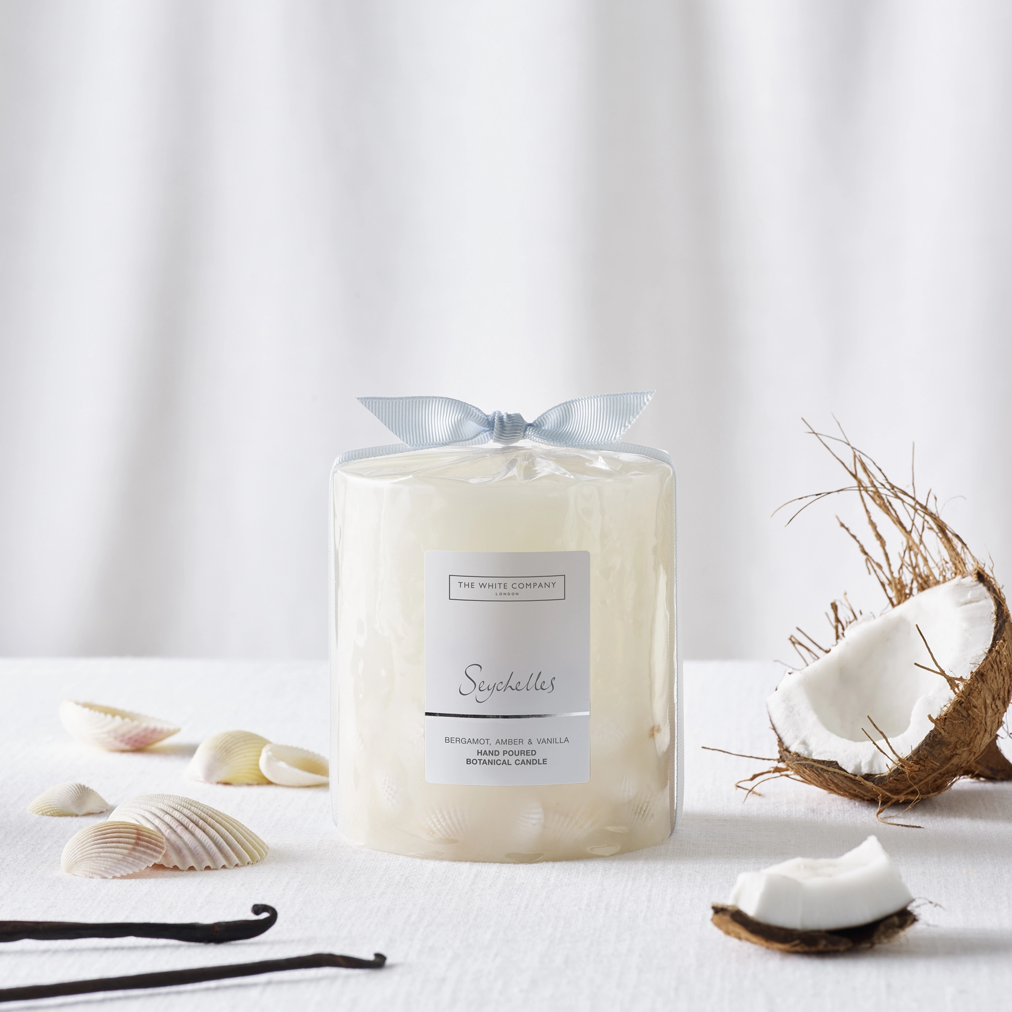 The White Company Seychelles Botanical Candle