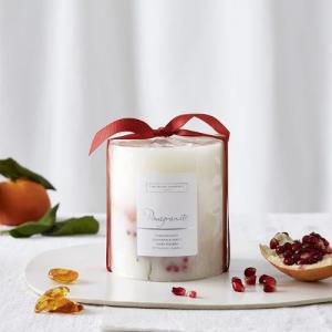 The White Company Pomegranate Botanical Candle