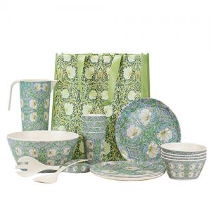 Pimpernel Bamboo Picnic Set & Shopper Bag