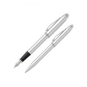 Townsend Ballpoint & Fountain Pen - Chrome
