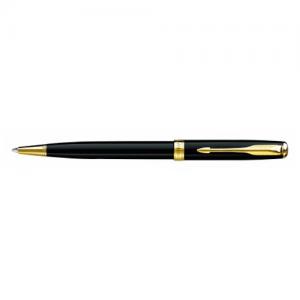 Parker Sonnet Laque Black Gold Trim Ballpoint