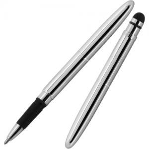 FisherSpace Bullet Pen Chrome with Stylus