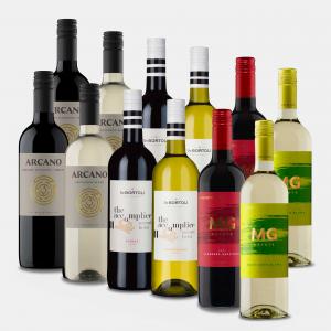 New World Mixed 12 Bottle Wine Case