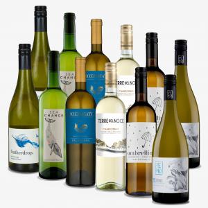 Gold White 12 Bottle Wine Case