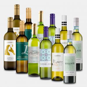 Bronze White 12 Bottle Wine Case
