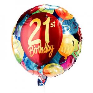 21st Birthday Balloon