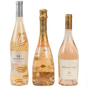 Luxury Trio Of Rose Wine