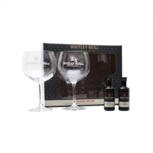 Whitley Neill Gin 5cl Duo & Pair Glasses