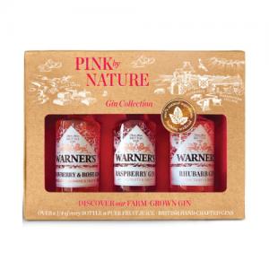 Warners Pink by Nature Gift Set 3 x 5cl