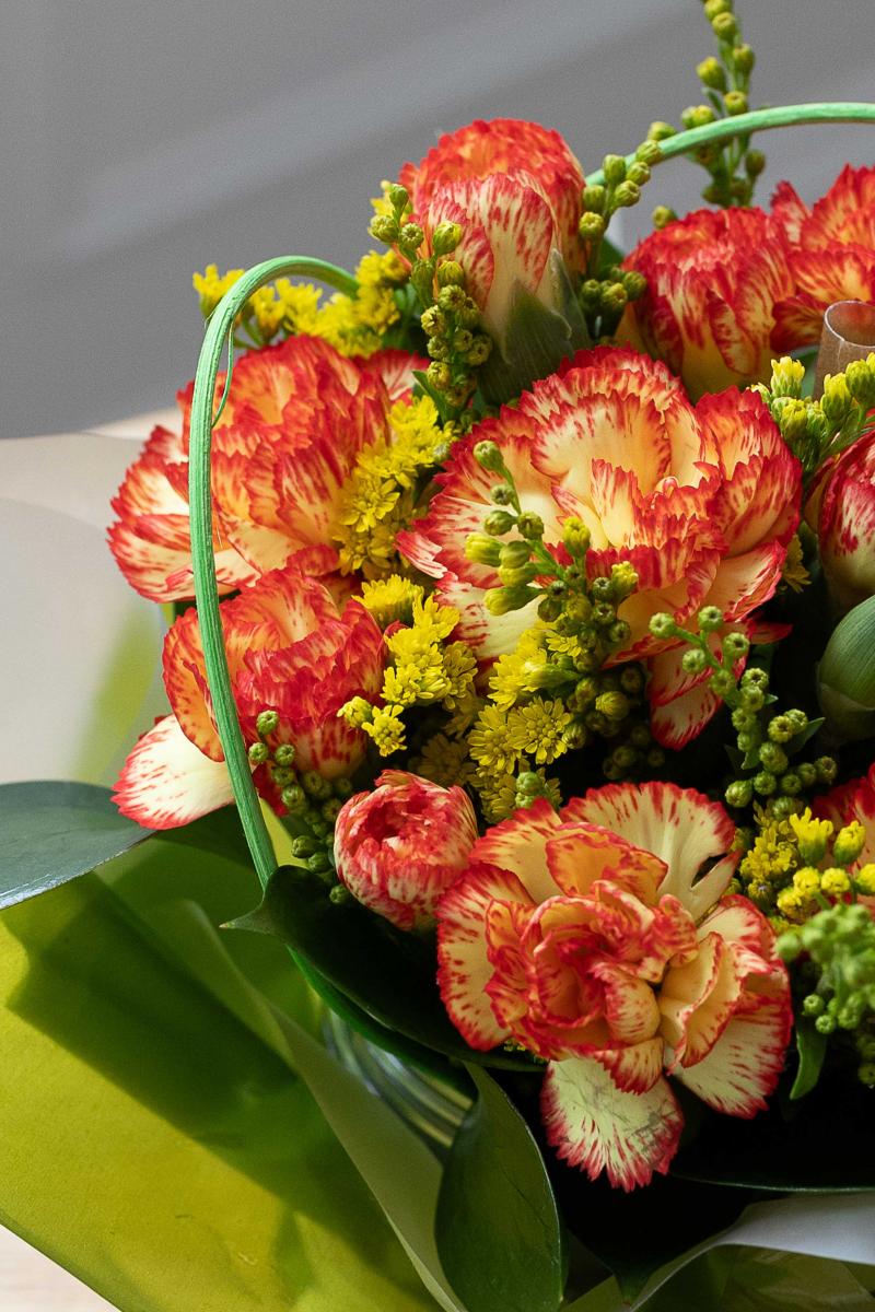Mini Sunrise Posy Pot