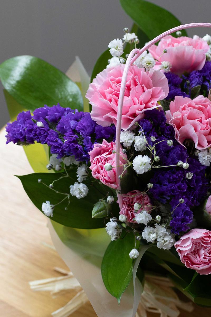 Vibrant Posy Pot