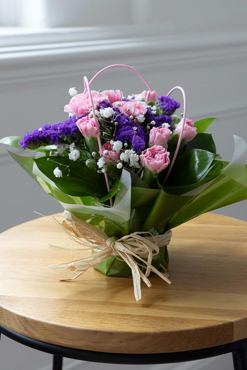 Vibrant Posy Pot